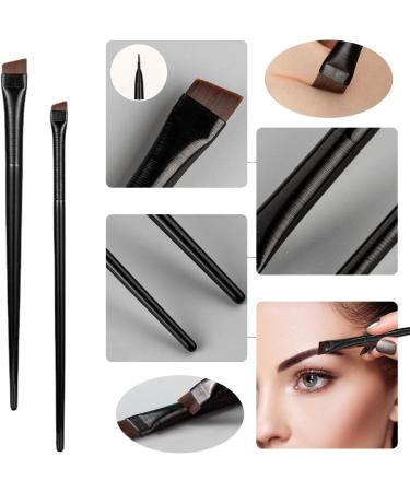 6 Eyeliner Brush Set With 1 Storage Bag Eyebrow Brush Concealer Brush Eyeliner Brush Silkworm Brush - Buy Online on SooperMarket.com