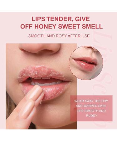 Strawberry Lip Scrub & Sleep Mask | Exfoliate Moisturize & Repair Dry Lips - Best Lip Care Products Online - Buy Online on SooperMarket.com