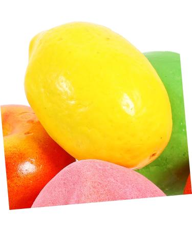FRCOLOR 20 Pcs Christmas Fruit Candles Orange Decor Artificial Fruit Candles Fruit Figurines Fireplace Decor Lemon Shaped Candles Peach Shaped Candles Mantel Decor Statue Paraffin Indoor - Buy Online on SooperMarket.com