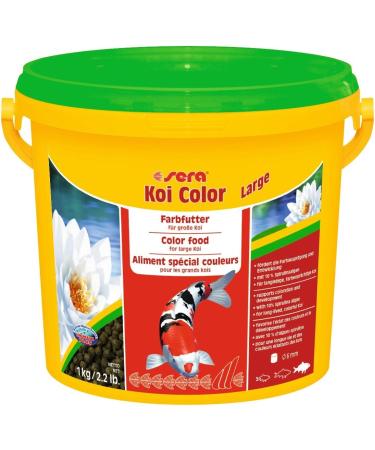Sera Koi Color Nature 3.8 Ltr - Natural Koi Feed with Spirulina | Color-Enhancing Preservative-Free | International Shipping Available - Buy Online on SooperMarket.com