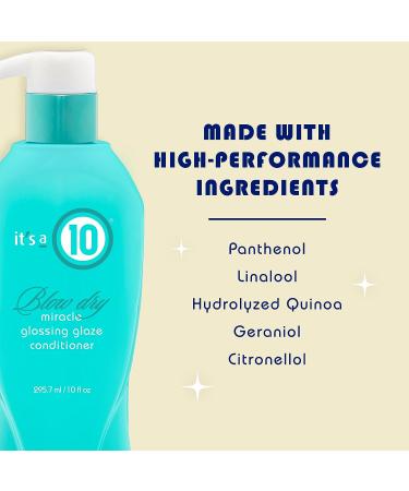 It's A 10 Blow Dry Glossing Glaze Conditioner - 10 oz - Buy Online on SooperMarket.com