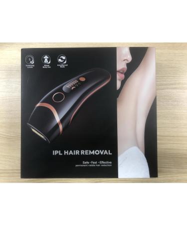 IPL Hair Removal Laser Device for Men & Women - 999 900 Pulses 2 Modes 5 Energy Levels - Painless & Permanent Hair Removal for Body Face & Bikini - Buy Online on SooperMarket.com