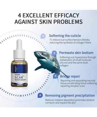 Shark Scar Repair Water 30ml - Moisturizing Scar Removal Liquid for Skin Repair | Color One Size - Buy Online on SooperMarket.com