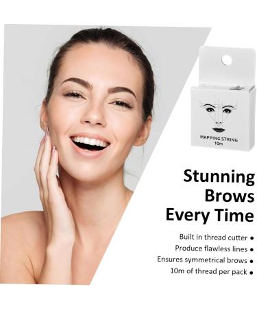 FOYTOKI 1 set string Drawing Eyebrow Sticks Line with Portable Women Thread Supply Facial Beauty Mapping - Buy Online on SooperMarket.com
