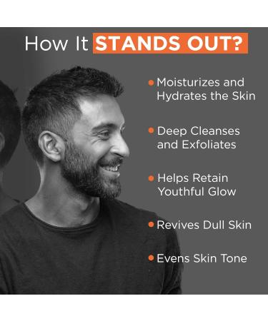 Beardhood Tan Removal Face Scrub - 3.5 oz | Effective Skin Brightening & Exfoliation for All Skin Types - Buy Internationally - Buy Online on SooperMarket.com