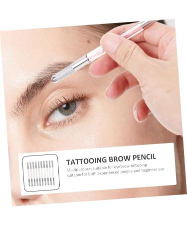 MUSISALY Microblading Pens 10pcs Brow Pencil Pen Supplies Microblading Eyebrow Pen Abs - Buy Online on SooperMarket.com