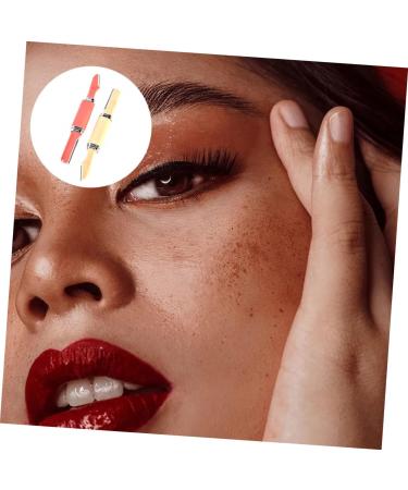 Housoutil Double-Headed Eyebrow Brush Set for Women - 2 Sets Red Eyebrow Makeup Tool - Buy Online on SooperMarket.com