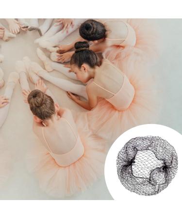 30 Pieces Invisible Hair Grids - Elastic Hair Network for Women & Girls - Perfect for Ballet Dances - Black - Buy Online on SooperMarket.com