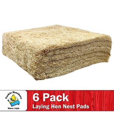 Cackle Hatchery Laying Hen Nest Box Pads - 13x13 (6 Pack) | Premium Quality - Buy Online on SooperMarket.com