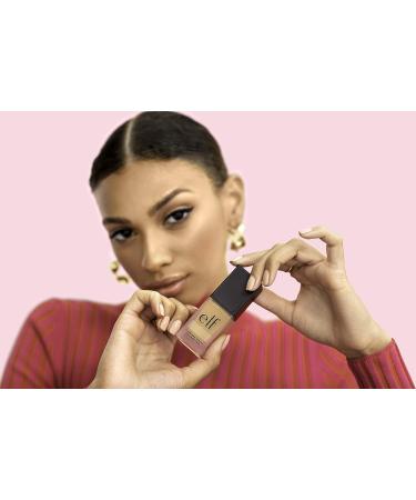 e.l.f. Flawless Finish Foundation - Lightweight Oil Free in Caramel (0.68 Fl Oz) - Buy Online on SooperMarket.com