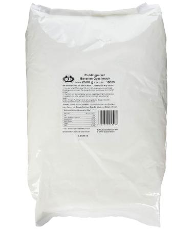 Call banana pudding powder pudding for cooking pudding without sugar storage pack ideal for large kitchen canteen hotel and restaurant kitchen 1x2500g