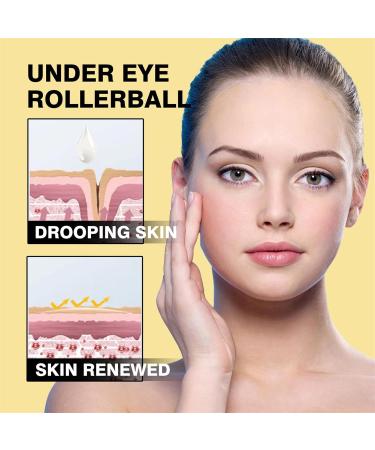 Rollerball Castor Oil & Frankincense Eye Roller | Reduce Dark Circles & Bags Under Eyes - International Shipping - Buy Online on SooperMarket.com