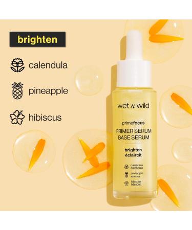 Wet 'n' Wild Prime Focus Primer Serum - Flawless and Long-Lasting Makeup, Pore-Minimizing, Hydrating Formula, Natural Finish - Buy Online on SooperMarket.com