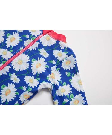 BONVERANO Baby Girl Long-Sleeve Swimsuit UPF 50+ Sun Protection - Daisy 2 - Size 2-3 Years - Buy Online on SooperMarket.com