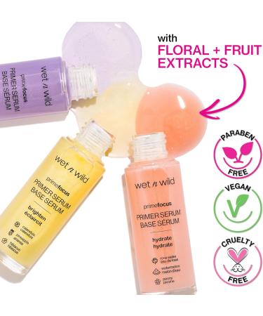Wet 'n' Wild Prime Focus Primer Serum - Flawless and Long-Lasting Makeup, Pore-Minimizing, Hydrating Formula, Natural Finish - Buy Online on SooperMarket.com