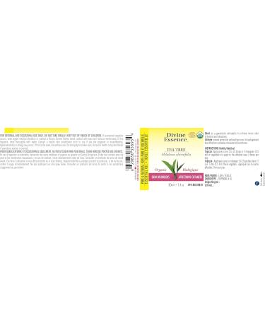 Divine Essence Tea Tree Organic 30ml - Buy Online on SooperMarket.com