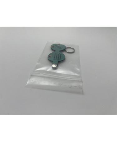 Copter Farm Dog Brand Bag | Engraved Art & Real Leather | Customizable Turquoise Round Collar Bag for Dogs - Buy Online on SooperMarket.com