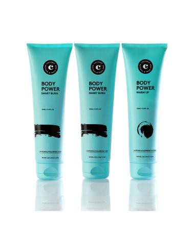 Cocunat |Body Power + Smart Burn |Anti-cellululitis & reduction in 2 stages Met Cafe ne Ginkgo biloba en hyaluronzuer |Cellulitis |150ml+125 ml