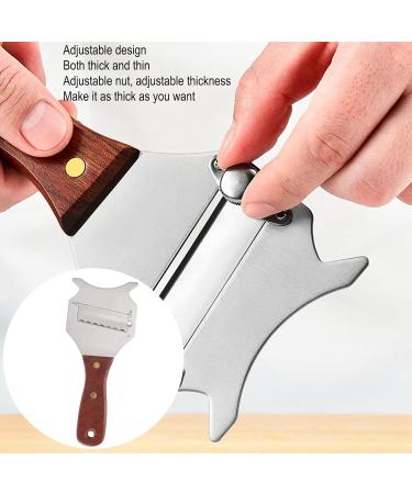 Topyond Truffle Grater - Stainless Steel Chocolate & Cheese Razor with Ergonomic Wooden Handle | Curly Winder for Easy Grating | Ideal for Food Enthusiasts - Buy Online on SooperMarket.com