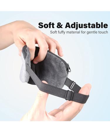 Portable USB Heated Steam Eye Mask with Ice Gels - Mother's Day Gift - Gray - Buy Online on SooperMarket.com