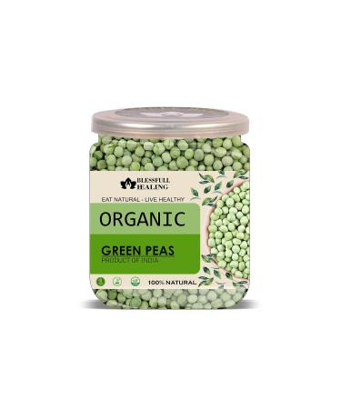 Blessfull Healing Organice Green PEAS 1 lb (453 Gram)