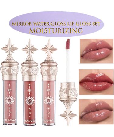 Mirror Gloss Lip Stain - Tinted Lip Balm for Plump and Moisturized Lips (Milky Peachy Pink 706) - Buy Online on SooperMarket.com