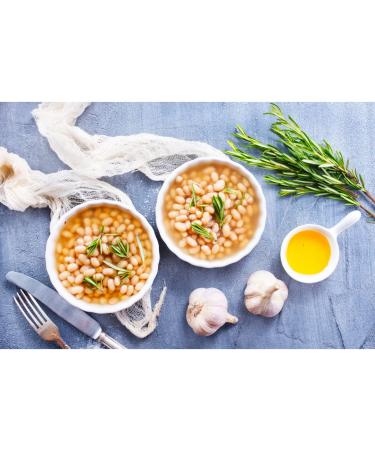 Buy White Beans - Dried Whole Giant Beans | Natural Protein Boost | Gourmet Quality 400g - International Shipping Available - Buy Online on SooperMarket.com