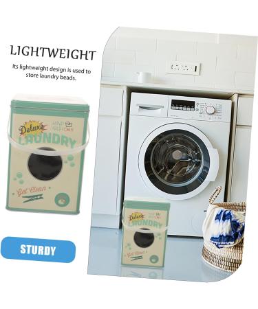 Alipis 2pcs Laundry Detergent Storage Box Washing Powder Bucket Whole Grains Plastic 22.30X15.20X15.20CMx2pcs As Shownx2pcs - Buy Online on SooperMarket.com