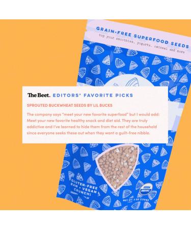Organic Sprouted Buckwheat Granola (CACAO) - 6oz Pack | Lil Bucks - Buy Online on SooperMarket.com