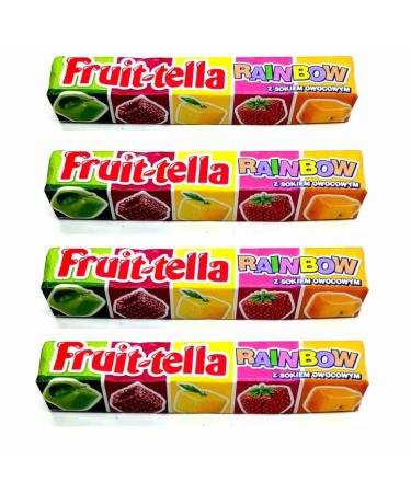 Fruit Tella Rainbow Chewy Candy with Fruit Juice Sold By Kidzbuzz (10)