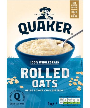 Quaker Rolled Oats 1 kg (Pack of 4) - Buy Online on SooperMarket.com