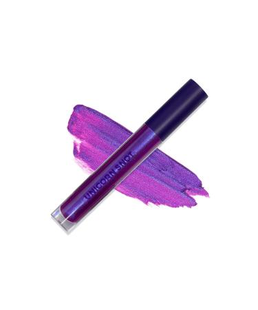 UNICORN SNOT Liquid Metal Lip Paint - Intense Pigment, Long-lasting Metallic Top Coat Lip Color in BOOM (Atomic Purple) - Gluten Free, Vegan, Cruelty-free | Waterproof Lip Makeup - Buy Online on SooperMarket.com