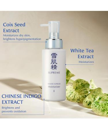 SEKKISEI Supreme Moisturizer I | Hydrating Facial Cream for Elasticity & Suppleness - 7.7 oz | International Shipping Available - Buy Online on SooperMarket.com