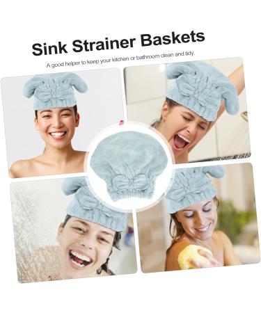 MAGICLULU 1pc Shower Cap Fabric Bow Tie Girl Towel Hat Green 27x25cm - Buy Online on SooperMarket.com