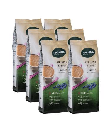 Naturata organic lupin coffee instant refill bag (6 x 200 gr) 200 g (pack of 6)
