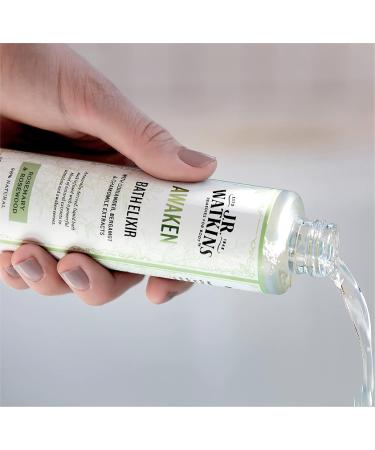 J.R. Watkins Awaken Bath Elixir Liquid Bath Soak Rosemary & Rosewood 6 oz (Pack of 2) - Buy Online on SooperMarket.com
