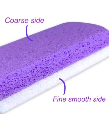 Feet Scrubber - Foot Pumice Double Sided Foot Scrub | Manual Foot Grinding Stone Foot Stone Ideal for Smooth Heels Dead Skin Suitable for Home and Beauty Salons - Buy Online on SooperMarket.com