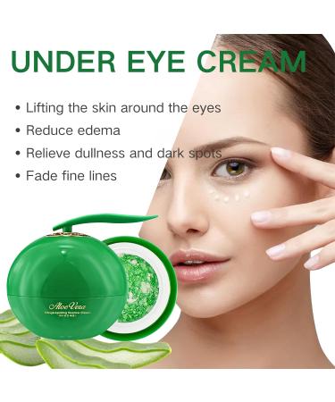 Aloe Vera Eye Cream Aloe Vera Under Eye Cream Eye Cream Anti Aging Eye Cream for Dark Circles and Puffy Eyes Eye Bags Remover Dark Eyes Circle Treatment Reduce Fine Lines Moisturising Soothing - Buy Online on SooperMarket.com