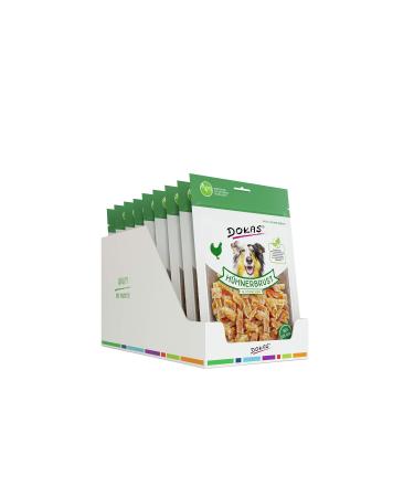 Dogas chicken breast in pieces - gluten -free premium snack in practical size for dogs - ideal for training - 9 x 200 g chicken 200 g (9 Pack)