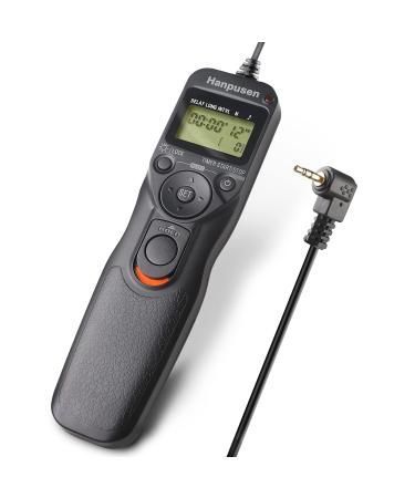 Timer Remote Shutter Release Intervalometer for Canon EOS R6, EOS R, EOS RA, EOS RP for Fujifilm GFX100, GFX100S, GFX50R, X-Pro3, X-T4 for Olympus OM-D E-M1X, E-M1 Mark II, EM1 Mark III C6 for Canon, Fuji, Olympus