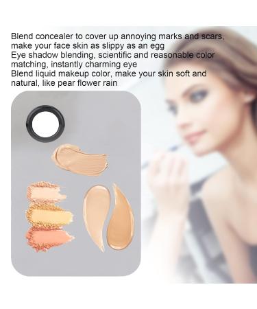 Buy Stainless Steel Mixing Palette & Spatula - Professional Cosmetic Makeup & Nail Art Tools for Perfect Blends | International Shipping Available - Buy Online on SooperMarket.com