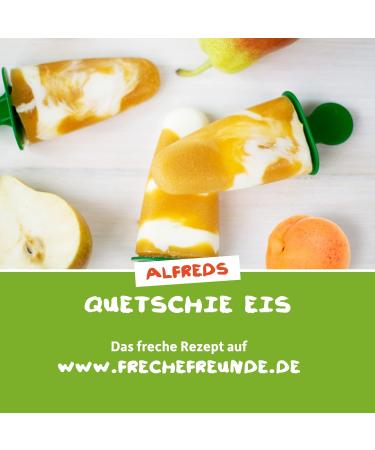 Cheeky Friends Bio Quetschie Apple Mango & Peach Fruit Puree for Babies | Gluten-Free & Vegan | 6 Pack (6 x 100g) - Perfect for Little Ones - Buy Online on SooperMarket.com