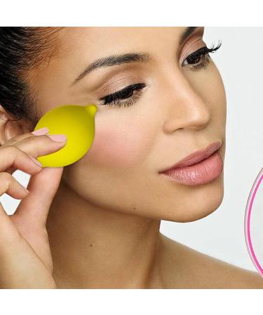 Veeteah Cute Makeup Sponge | Beauty & Makeup Sponge | Makeup Blender Multi-Purpose Use for Makeup Beginners & Beauty Lovers Lemon - Buy Online on SooperMarket.com