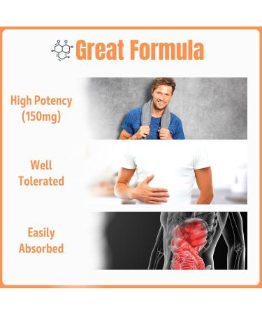 NexFerrous 150 mg | Vegan Iron Supplement | Prevention & Treatment of Iron Deficiency Anemia | Gentle on the Stomach | Easy Absorption | High Potency | 150 mg per capsule | 30 Capsules - Buy Online on SooperMarket.com