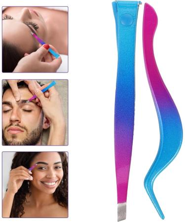 HAPINARY 1 Set Eyebrow Trimming Eyebrow Trimming Clip Eyelash Curler Bevel for Women Facial Hair Fake Eyelashes Facial Hair Removal Gradient face - Buy Online on SooperMarket.com