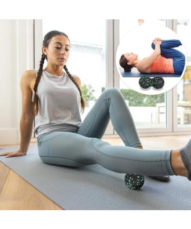 Fascia Set for Self-Massage | Foam Roller & Massage Ball Duo for Pain Relief | International Shipping - Buy Online on SooperMarket.com