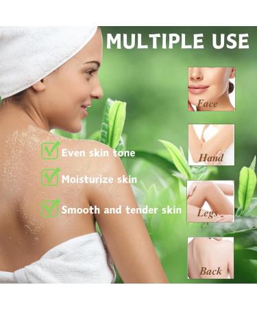 Tea Tree Face Scrub Face Exfoliator Tea Tree Body Scrub Body Exfoliator Moisturizing Body Spa Care Face Skin Care Scrub For Bikini Area Neck Butt Back Acne Armpit Dry & Dull Skin - Buy Online on SooperMarket.com