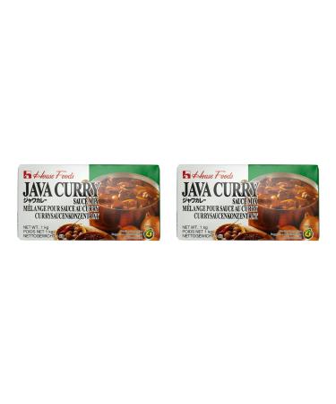 House Java Vegetable Curry Sauce Mix Medium Hot 1kg (Pack of 2) by CNMART