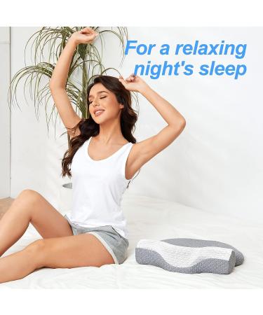 Enlivczom Neck Support Roll - Relieve Neck Stiffness & Pain, Ideal for Spine Alignment | Cervical Neck Pillow - Buy Online on SooperMarket.com