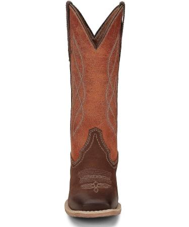 Justin Women's Breakaway Moka Western Boot - Tan, Broad Square Toe - Size 9 M US - Buy Online on SooperMarket.com